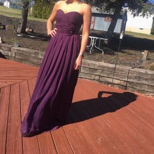 Strapless Prom Dress